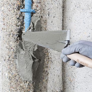 Dokumentasi solusi mortar perbaikan beton MAPEI