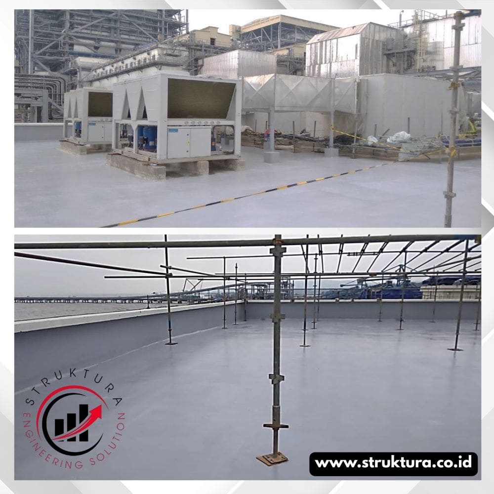 Project Waterproofing Polyurea MAPEI di Kashiwabara