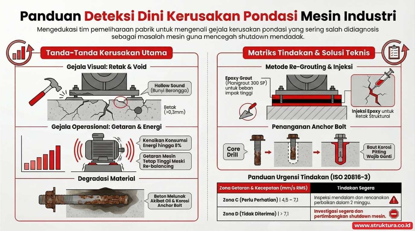 Tanda-Tanda Pondasi Bermasalah yang Sering Diabaikan — Panduan untuk Fasilitas Industri
